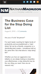 Mobile Screenshot of nathanmagnuson.com
